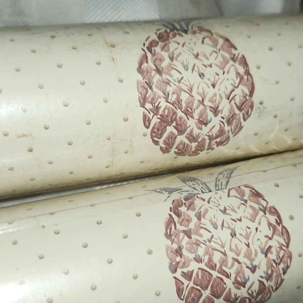 Ginger Tree Designs PINEAPPLE Wallpaper Roll , 2 Rolls